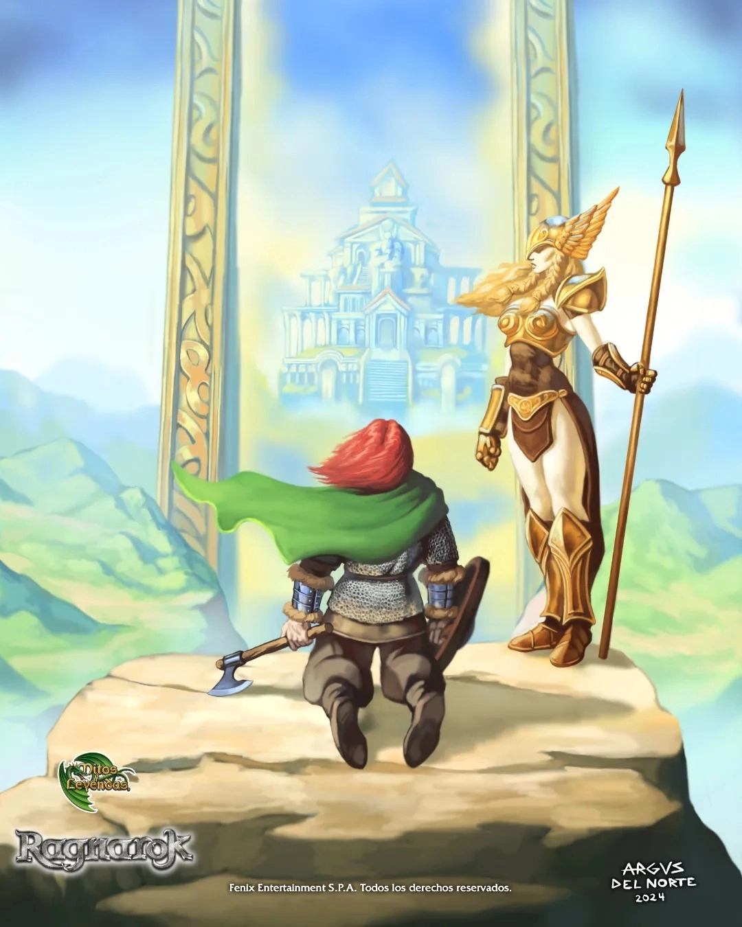 Ilustración de la baraja Bárbaro